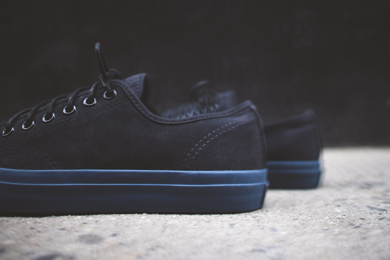 jack purcell all black