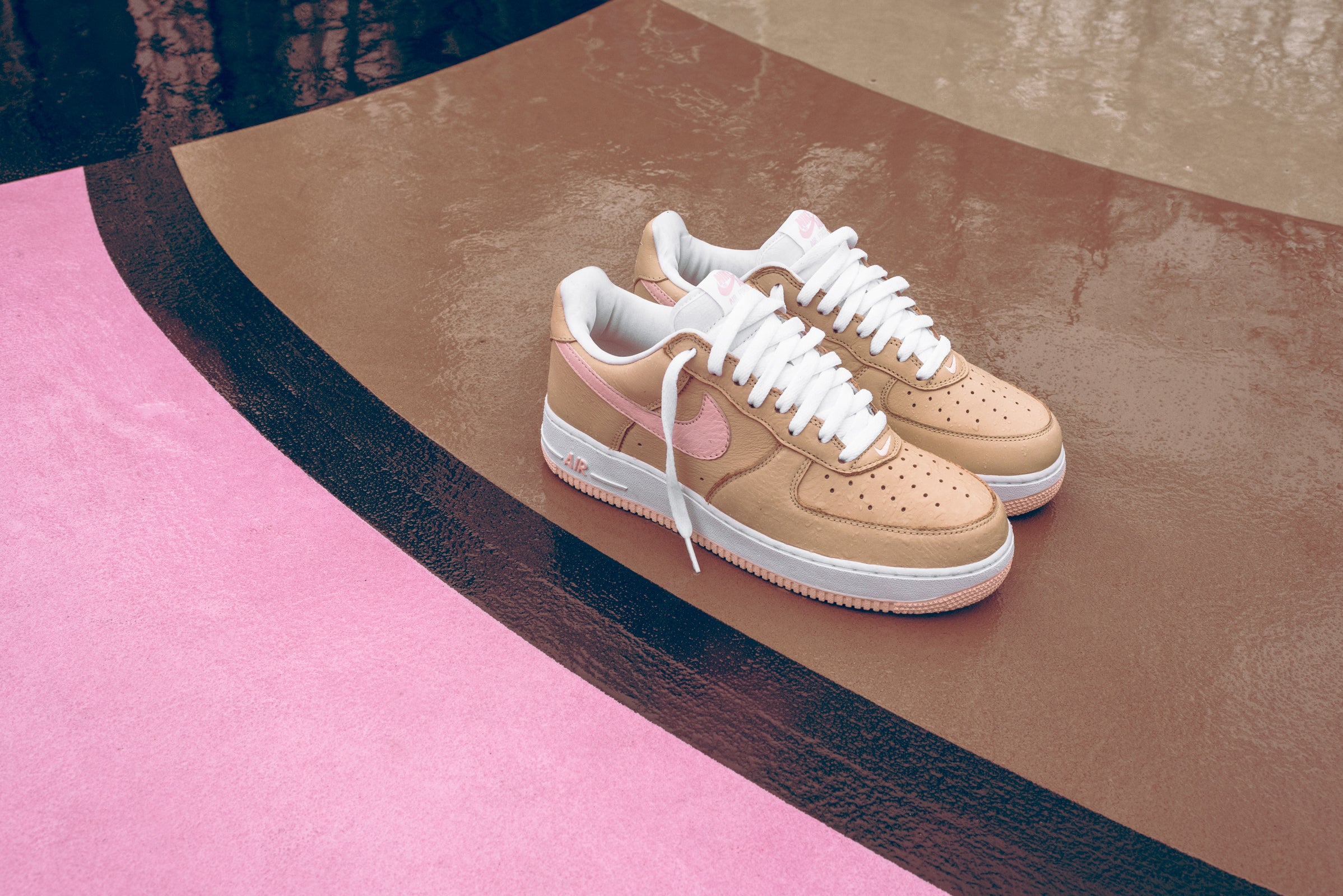 AF1 Linen as a Kith Miami Exclusive