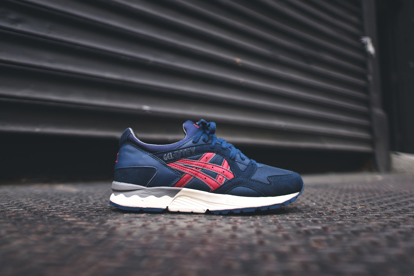 asics gel lyte navy burgundy