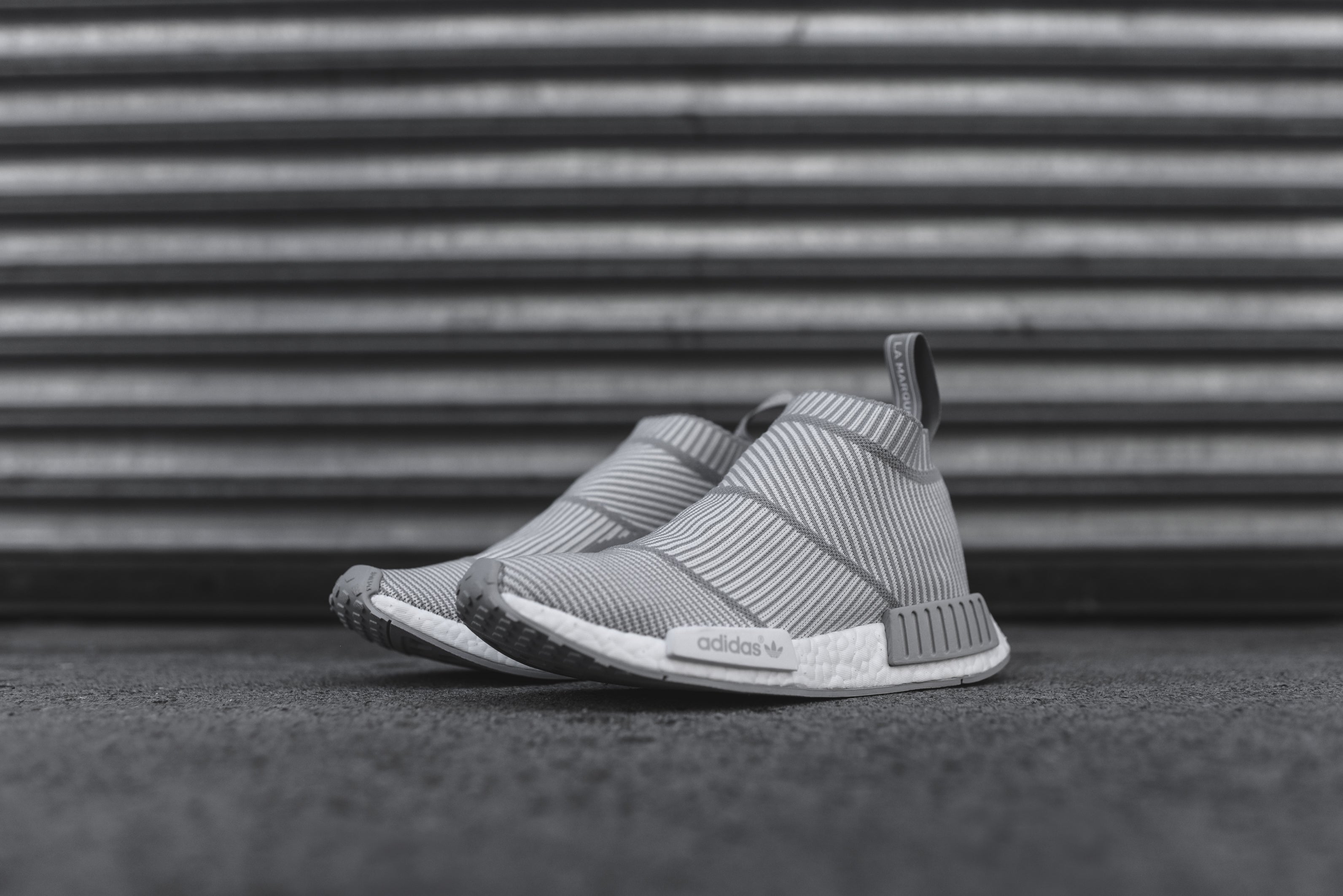 adidas Originals City Sock R1 PK - White / Solid Grey – Kith