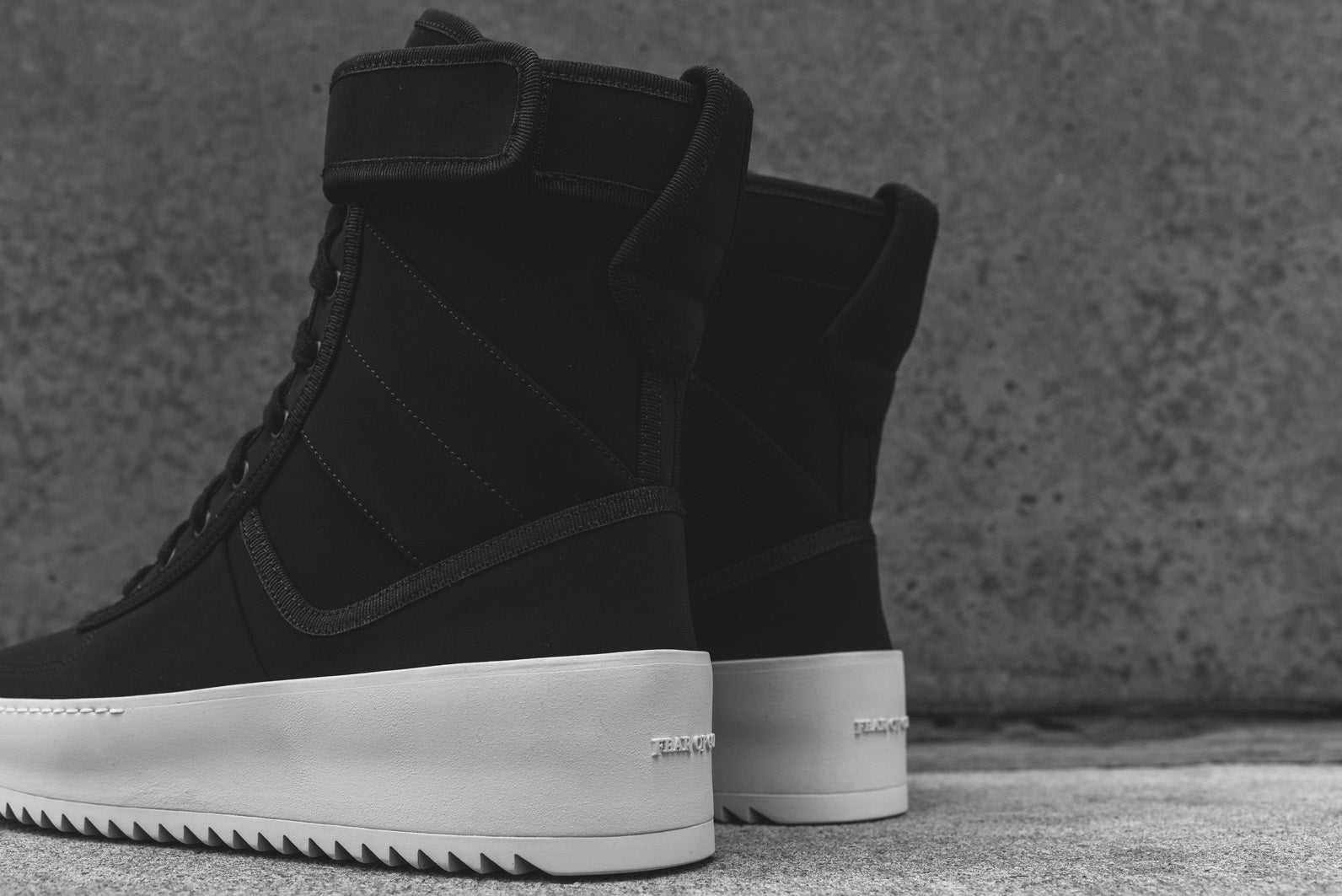 fear of god military boots black