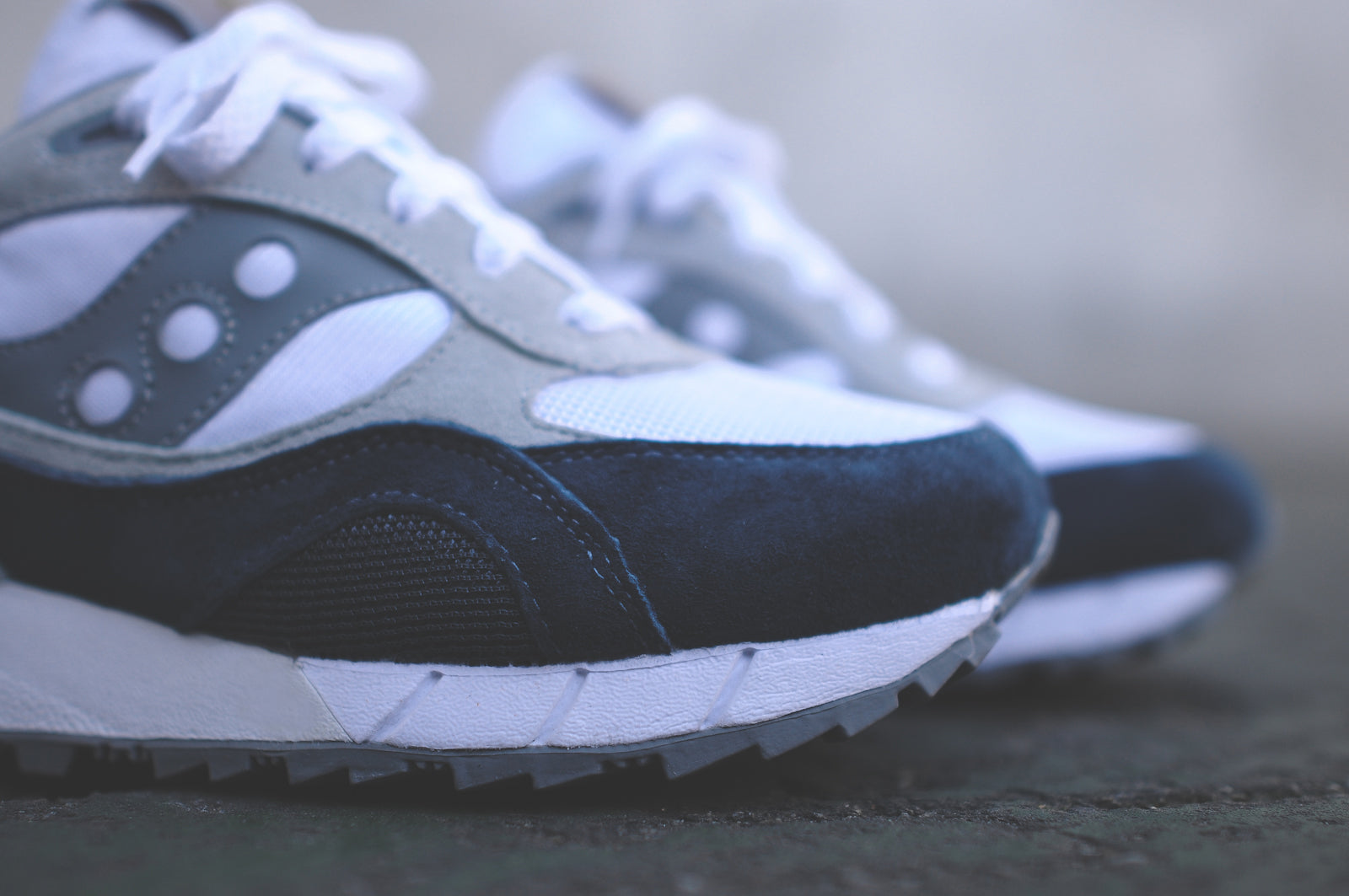 saucony shadow 6000 white grey mint