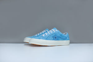 Converse x Golf Le Fleur One Star - Bachelor Blue / White 2