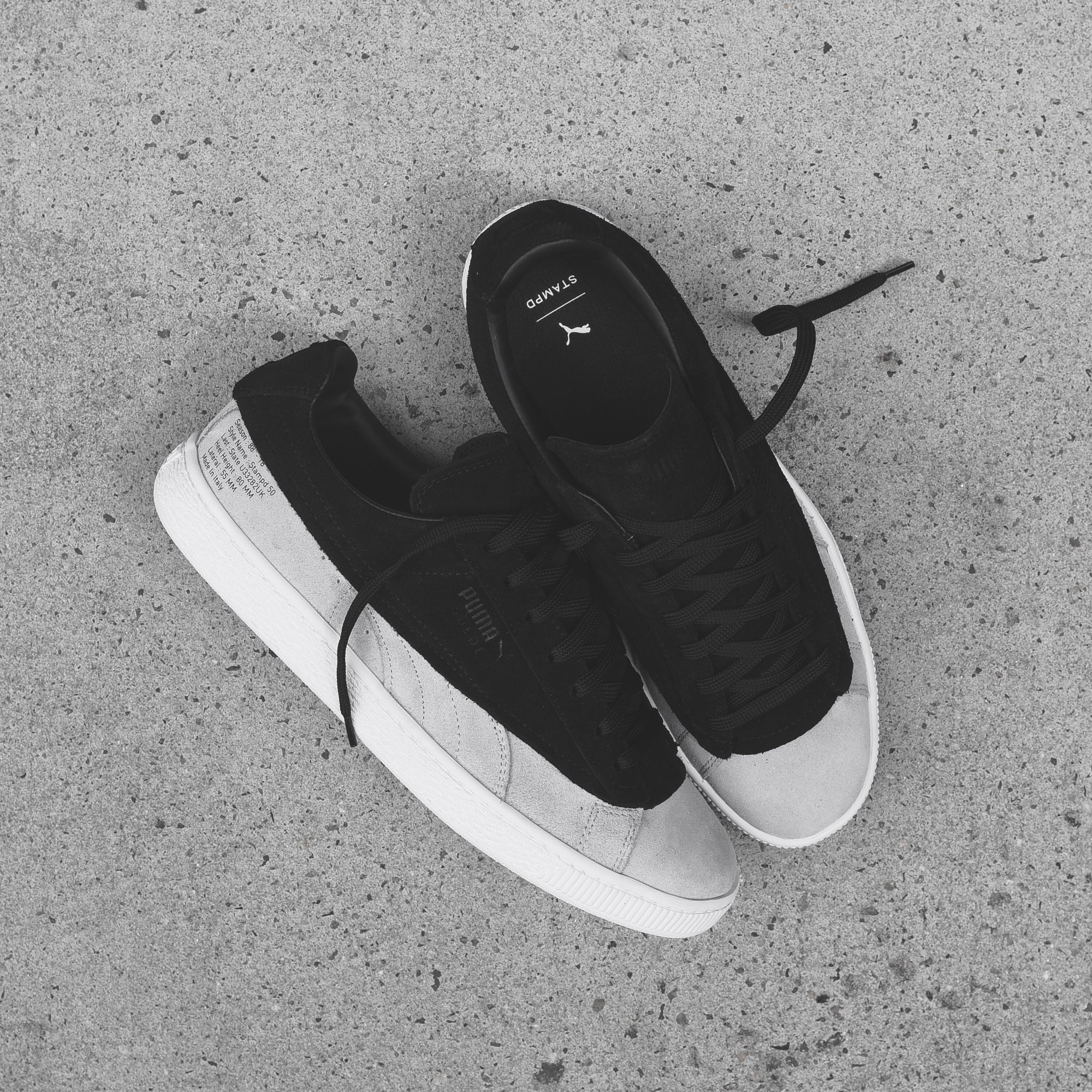 Puma x STAMPD Suede Classic - White / Black – Kith