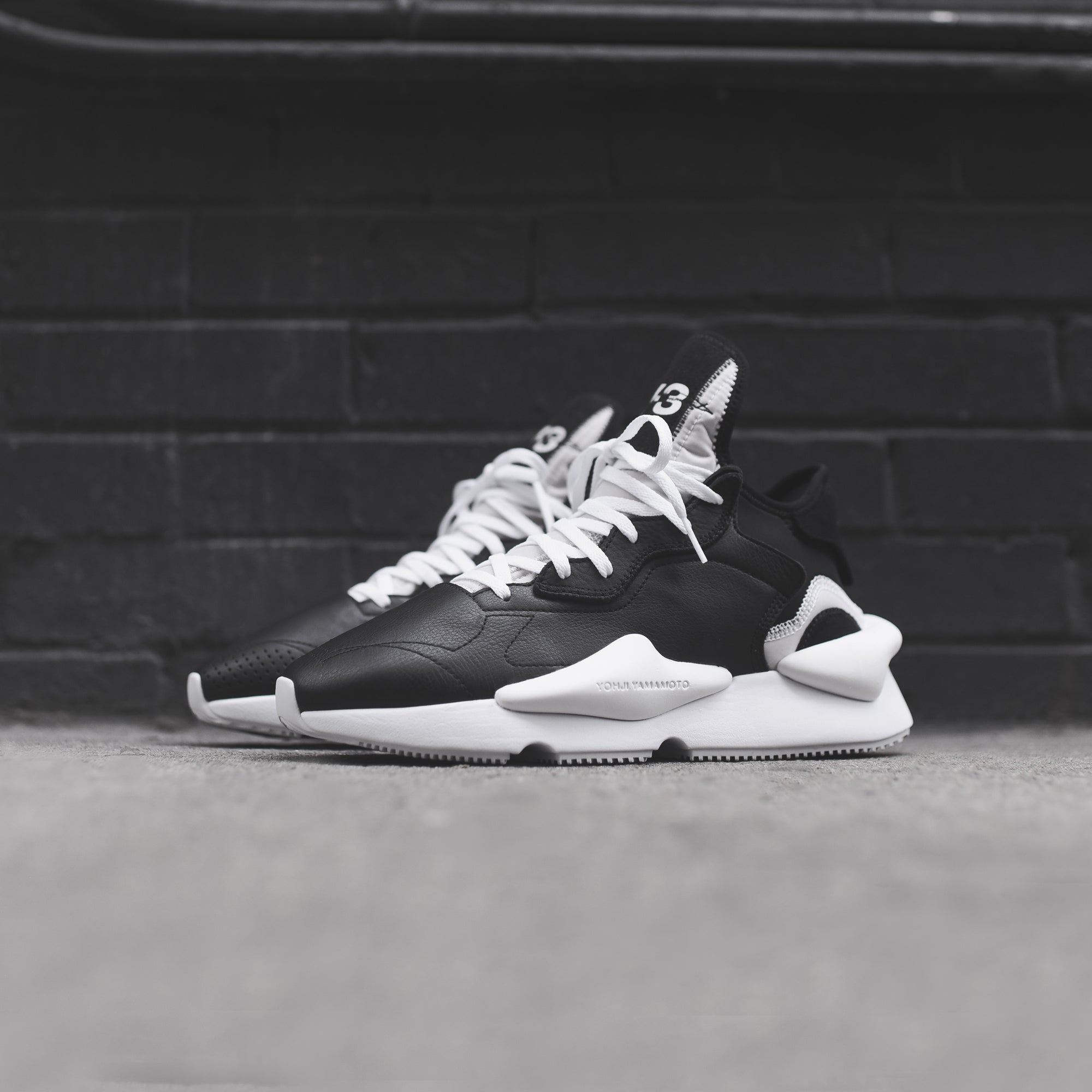 y3 kaiwa black white