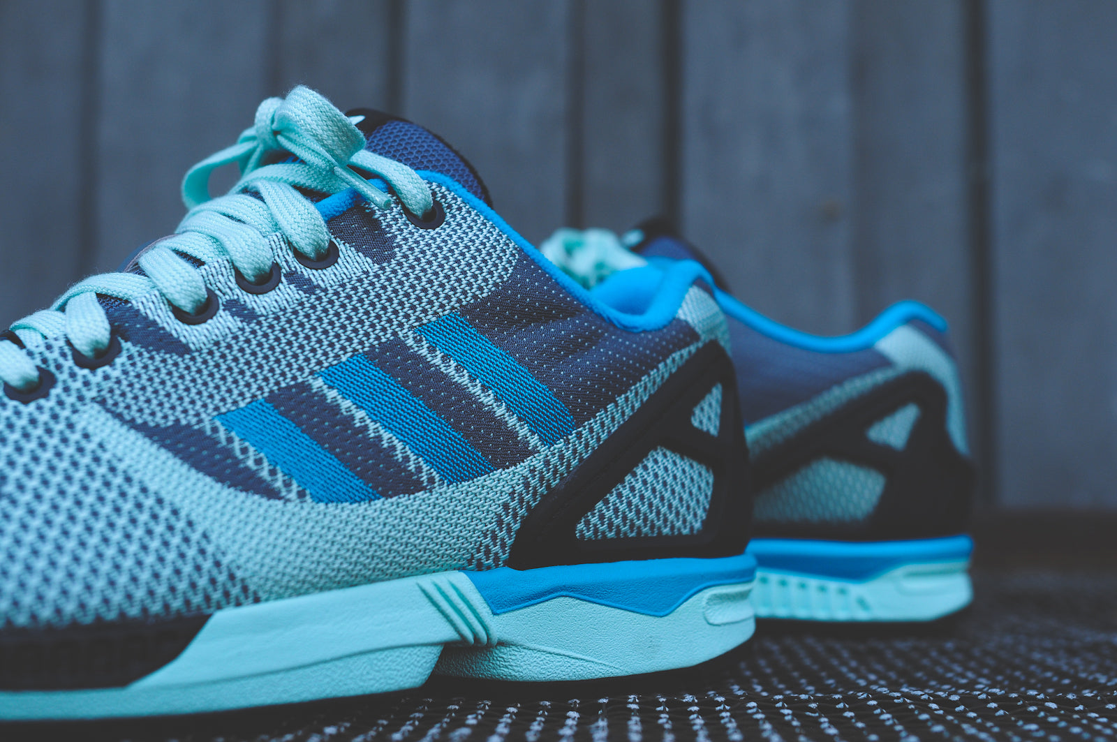 ORIGINALS ZX FLUX "8000 WEAVE" - TEAL/GREY @ KITH NYC – Kith