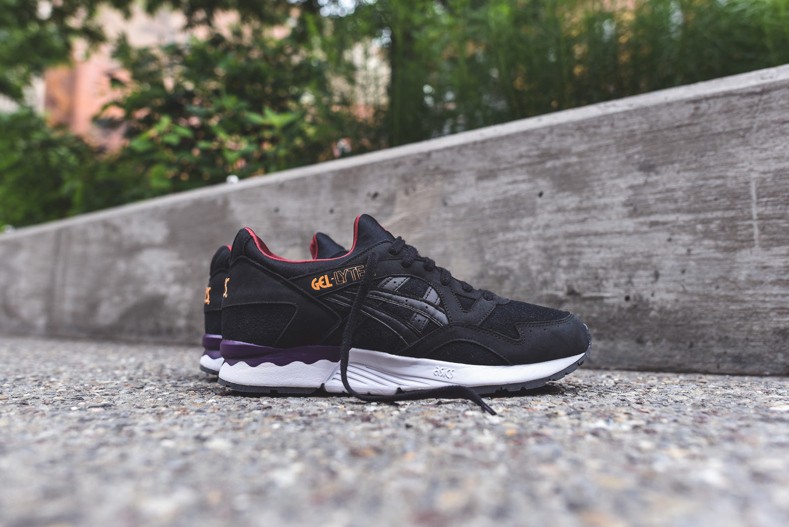 asics gel lyte v black sunset