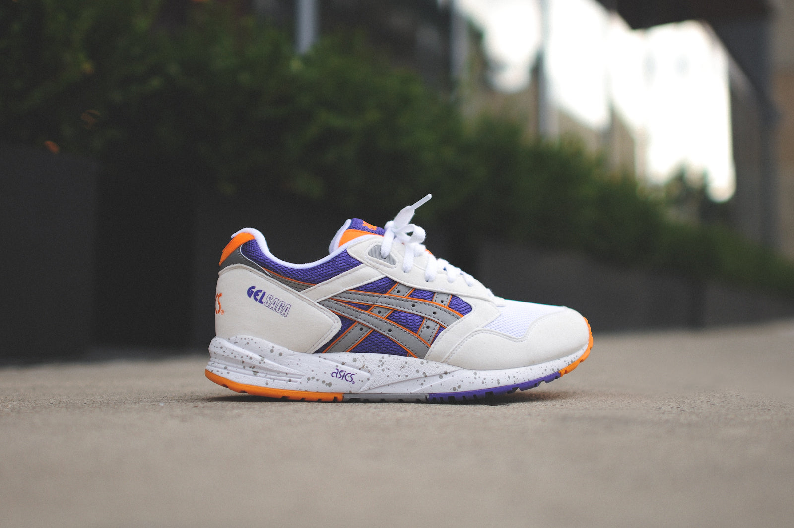 asics gel saga purple