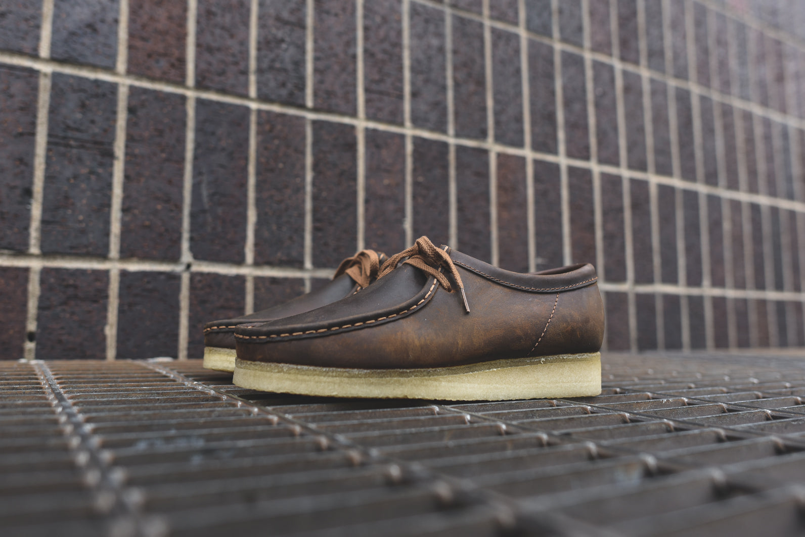 clarks beeswax leather wallabee