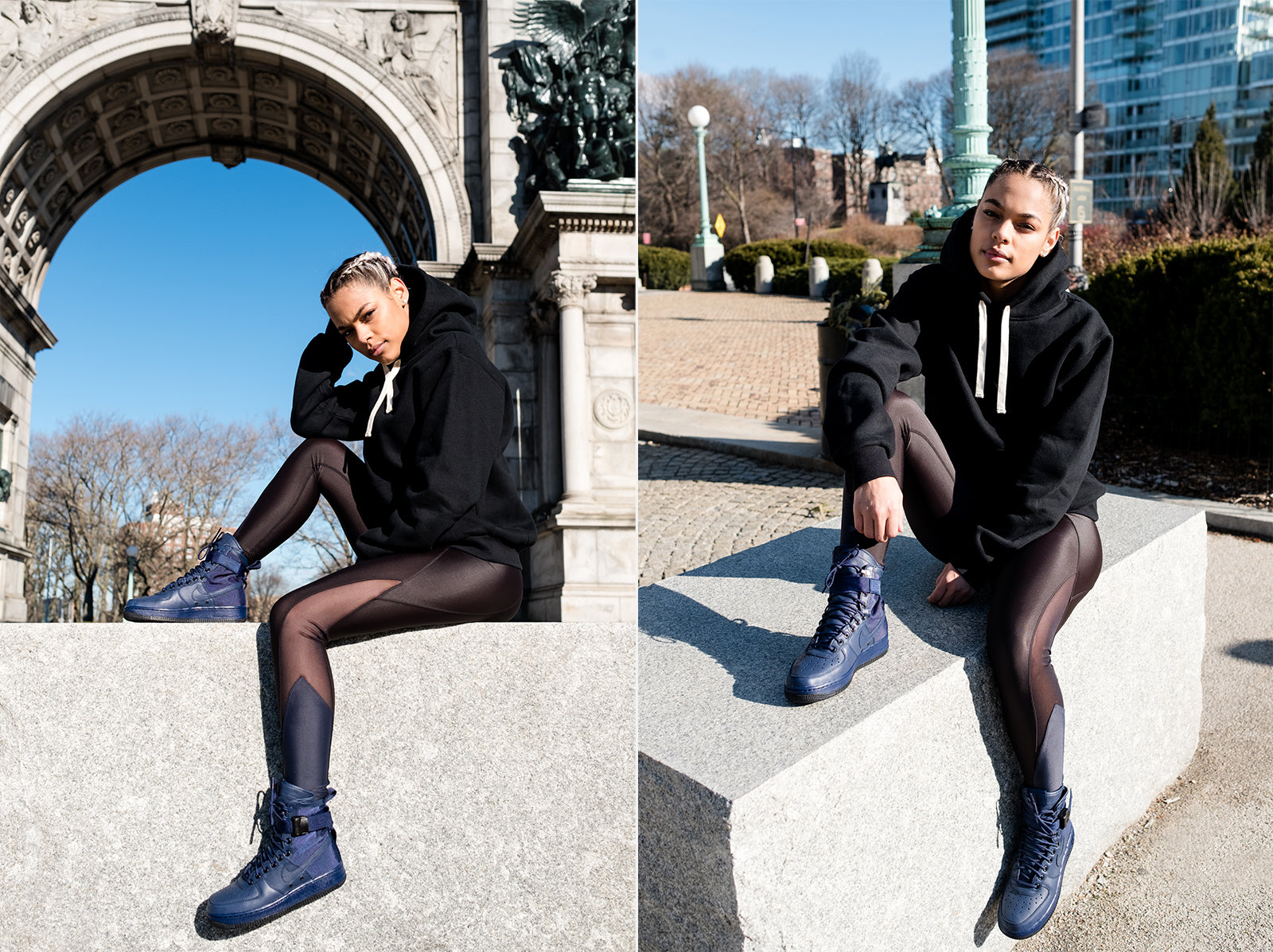 Kith Editorial for the Nike WMNS UltraForce Mid & SF-AF1