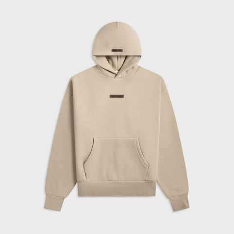 Essentials Classic Fit Fleece Hoodie in Timber
