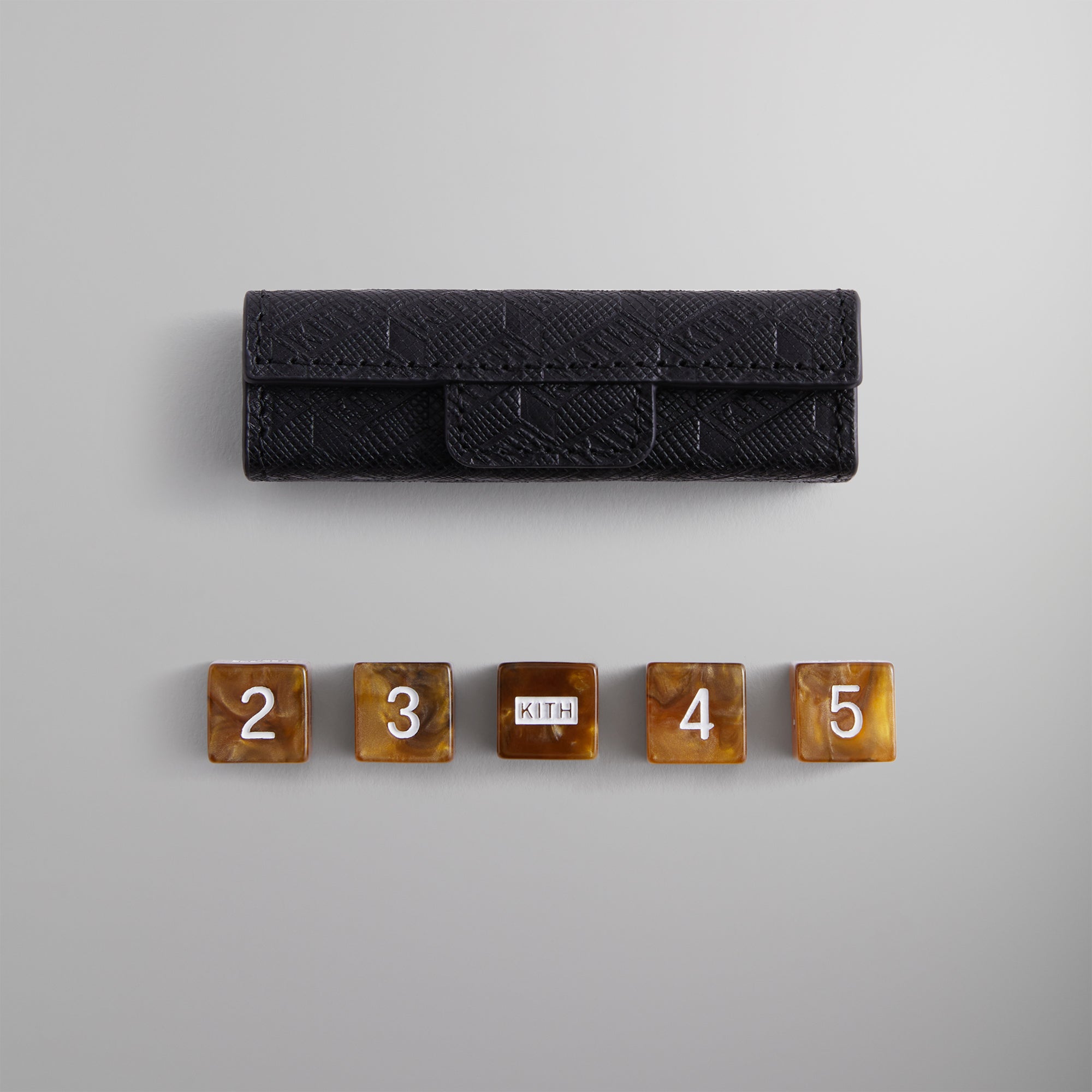 Kith Monogram Dice Set - Black