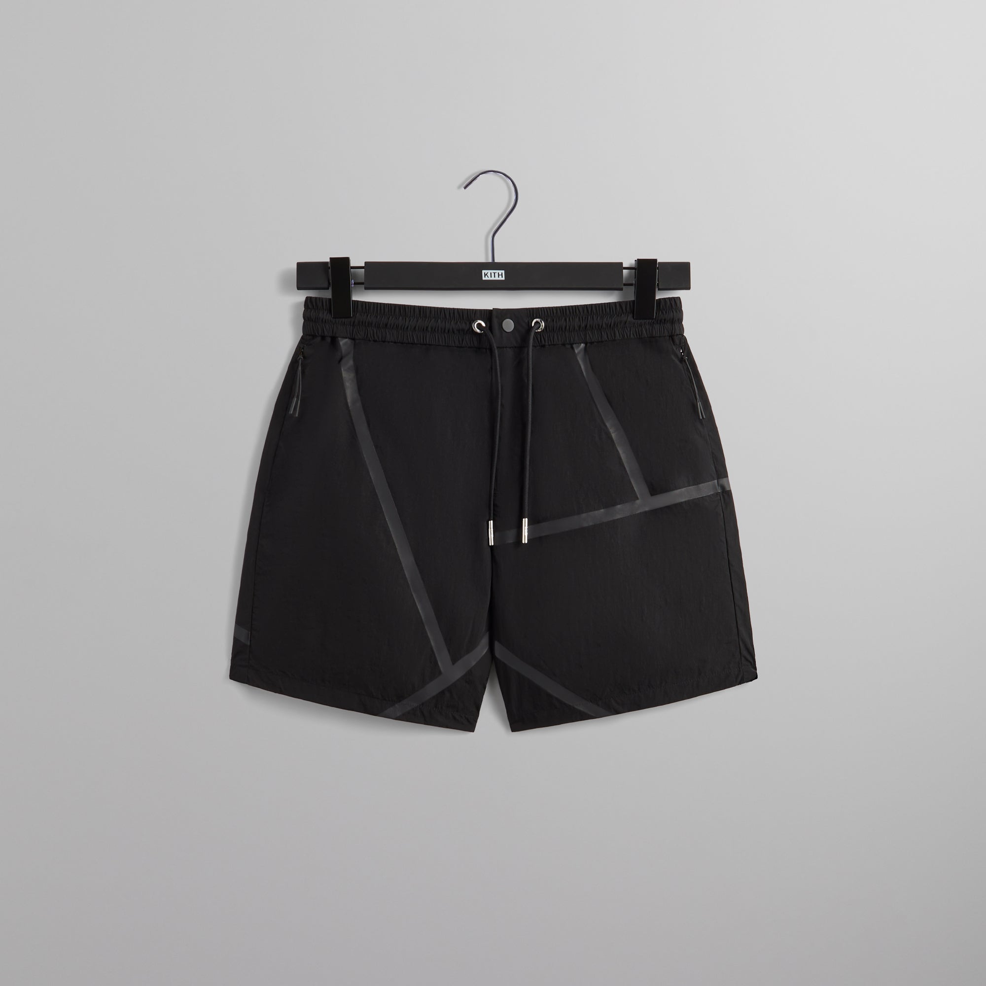 Kith Wrinkle Nylon Madison Short - Black