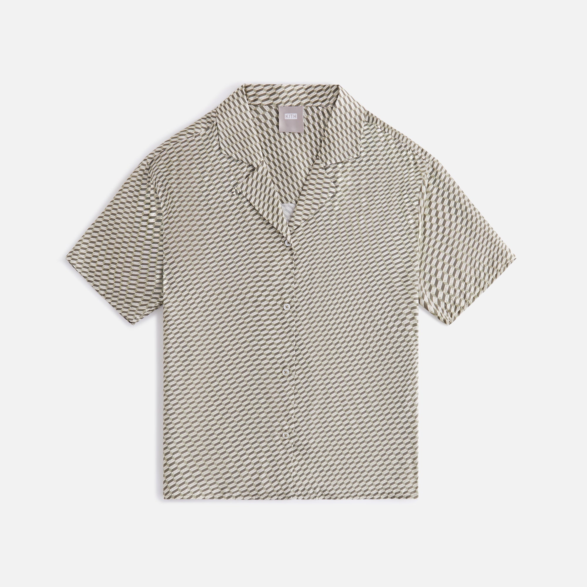 Louis Vuitton Monogram Short-sleeved Chambray Shirt Indigo. Size M0