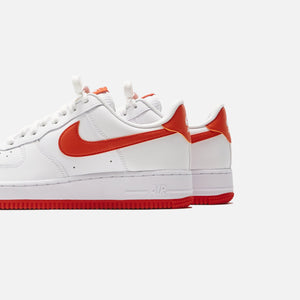 Nike Air Force 1 `07 - White / Team Orange 4