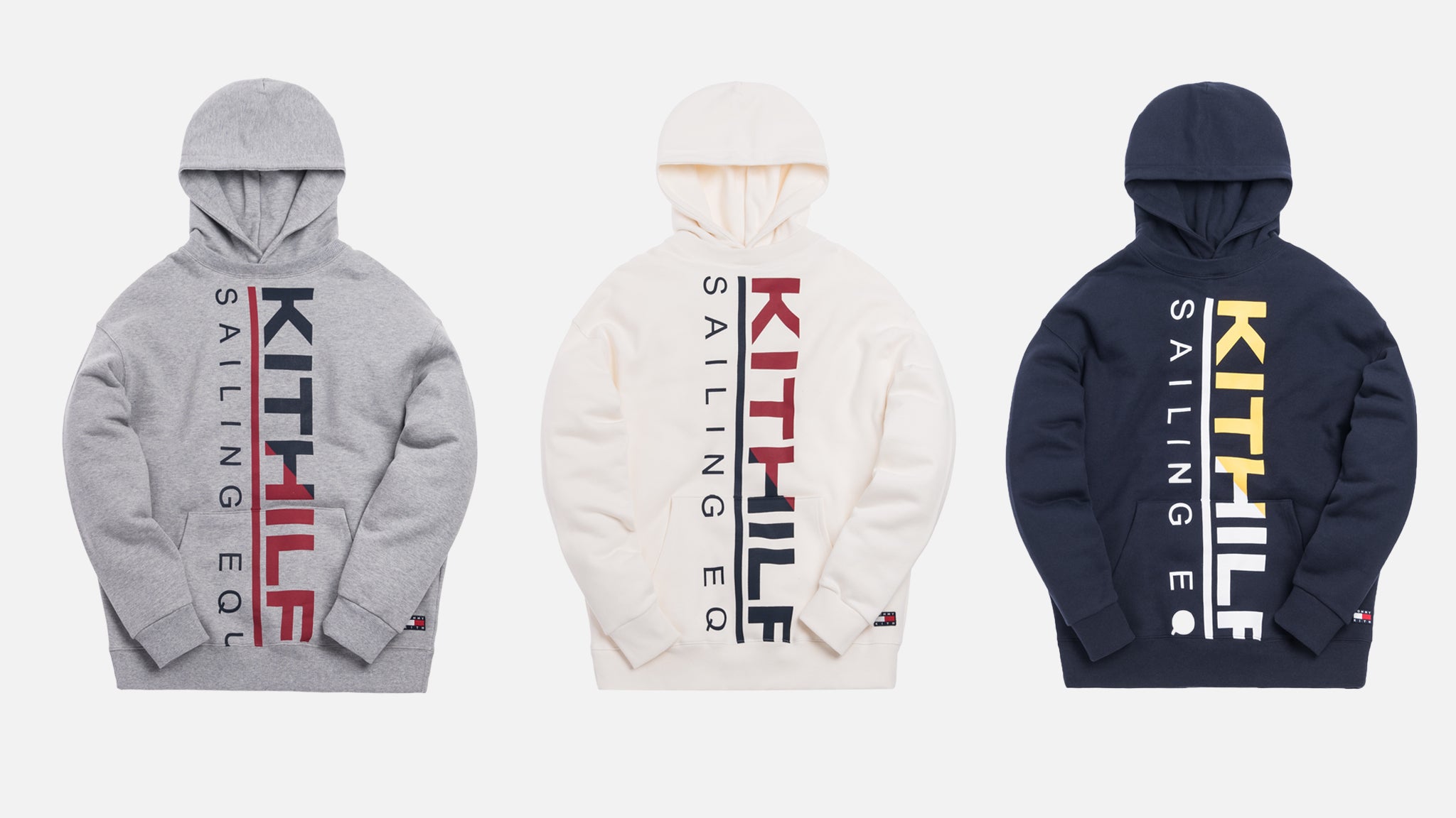 kith x tommy hilfiger crest hoodie