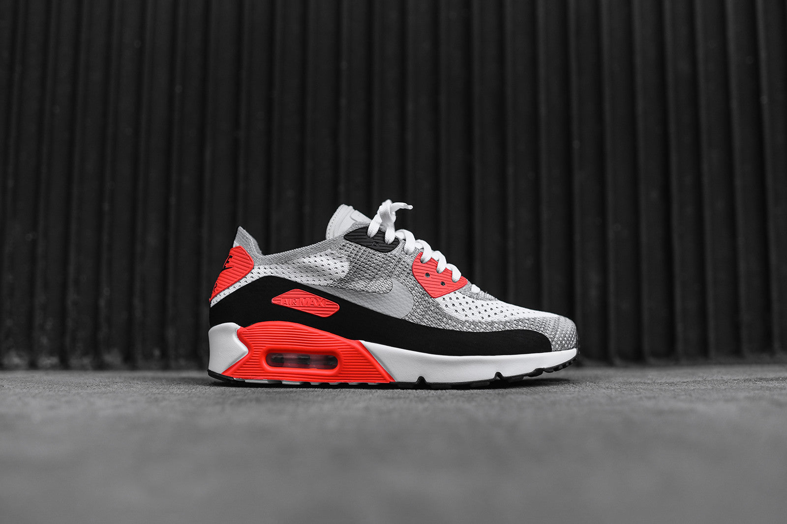 Air 90 Ultra Flyknit - Infrared / White Black – Kith
