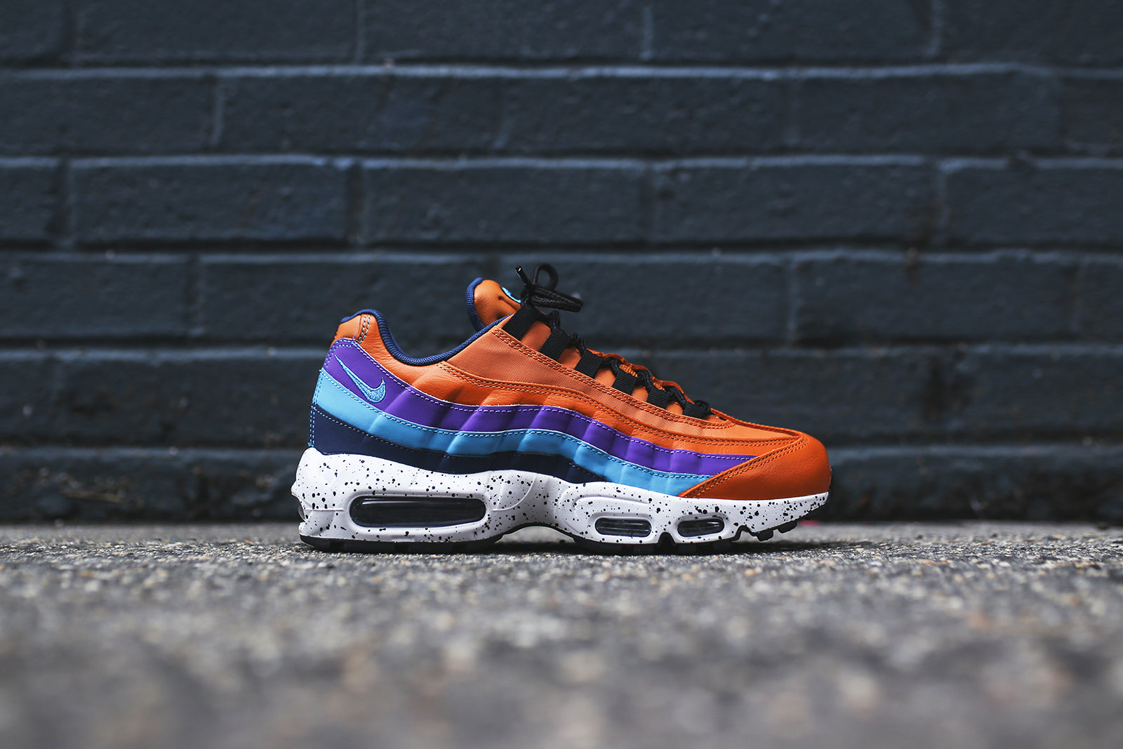 Nike Air Max 95 PRM - Orange / Multi / White - Kith