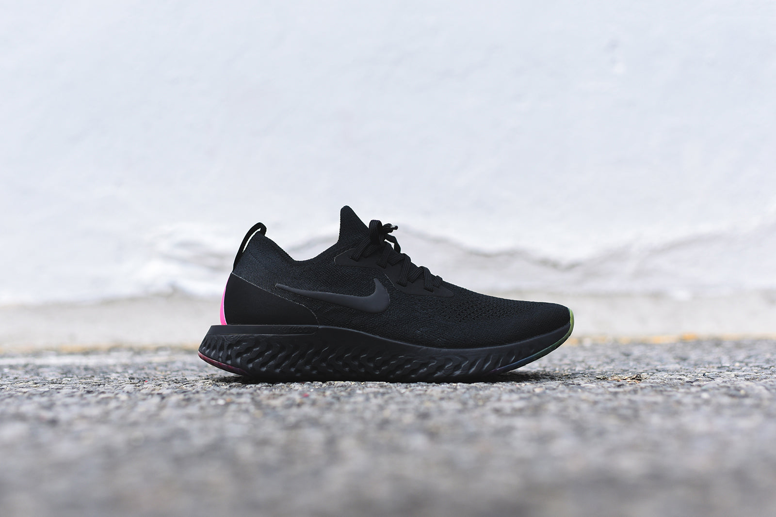 Nike Epic React Be True Flyknit Black Pink Kith