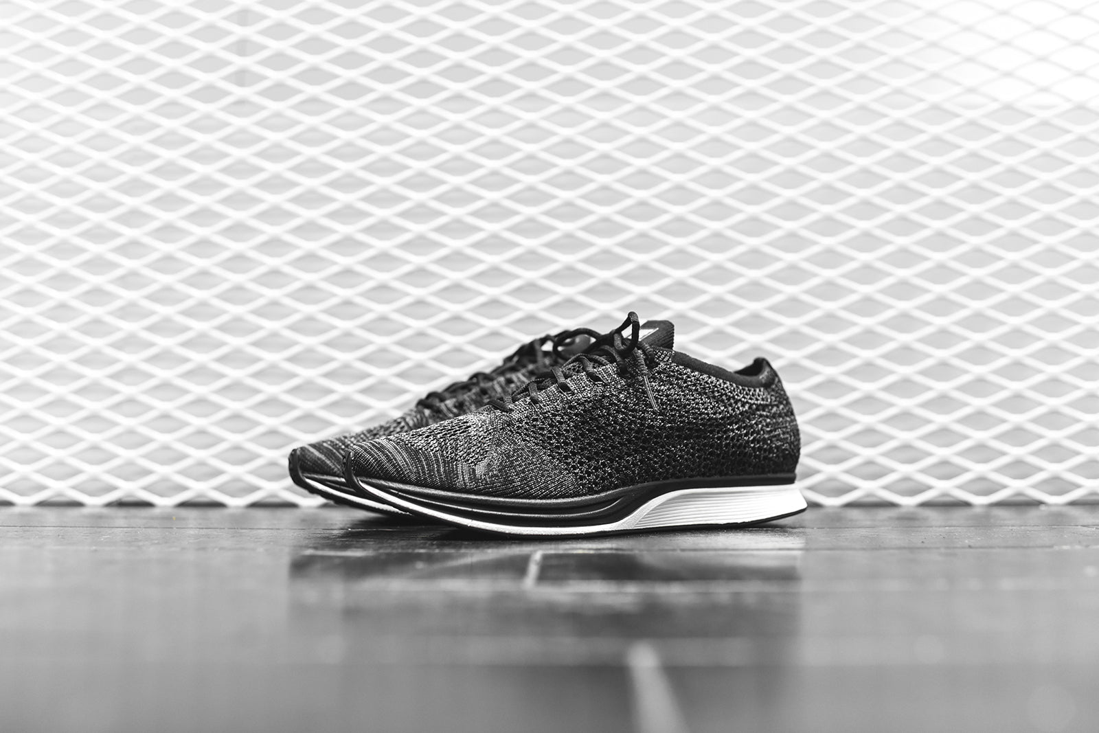 flyknit racer blackout