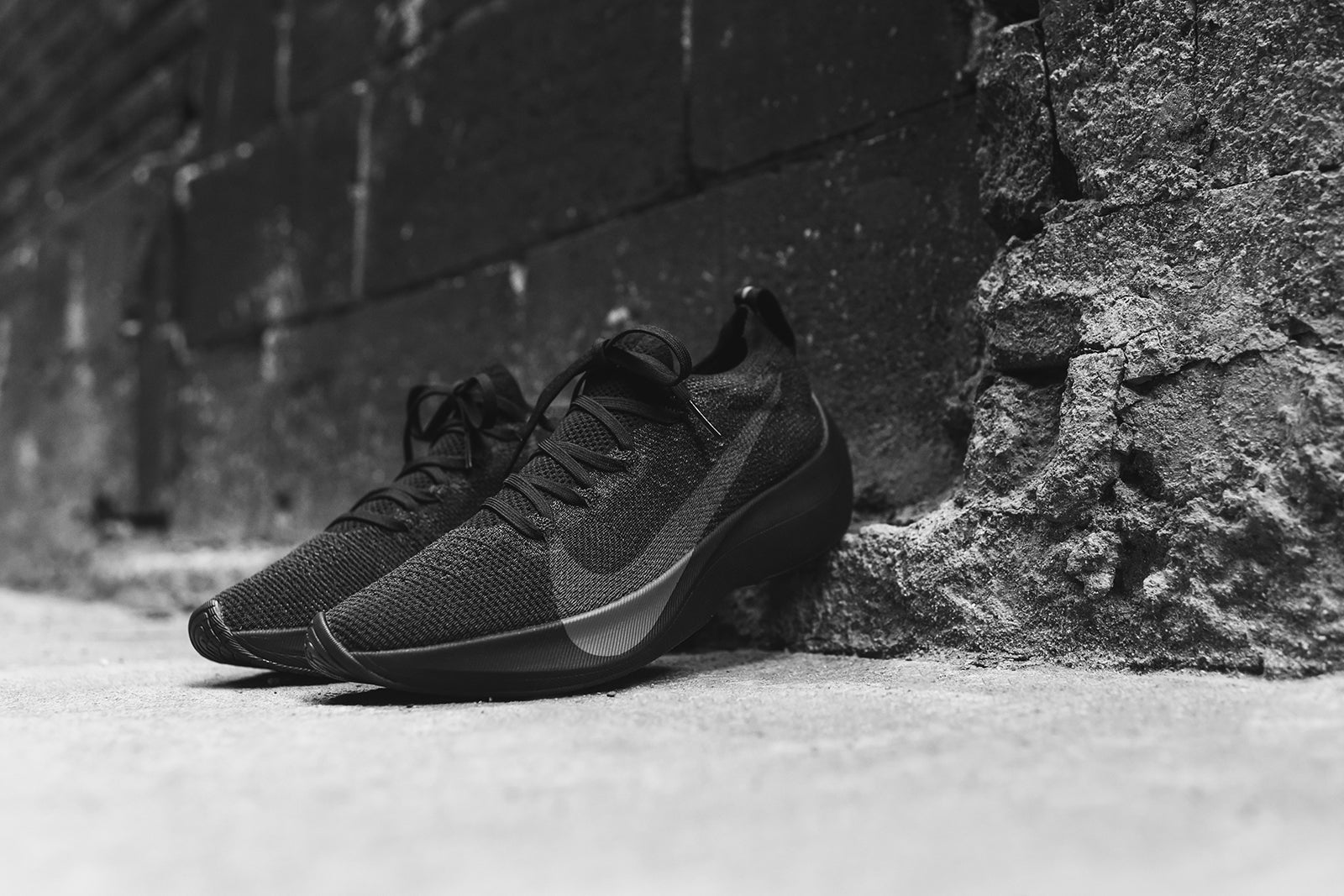 vapor street flyknit black