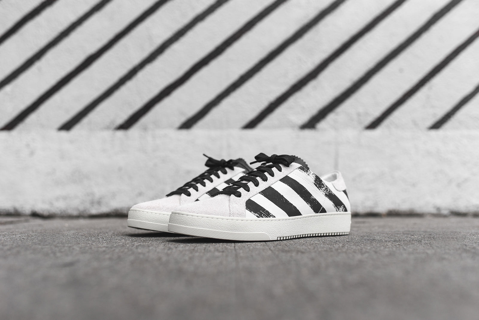 Fila Orbit Stripe - White Sneakers - Multi Striped Sneakers - Lulus