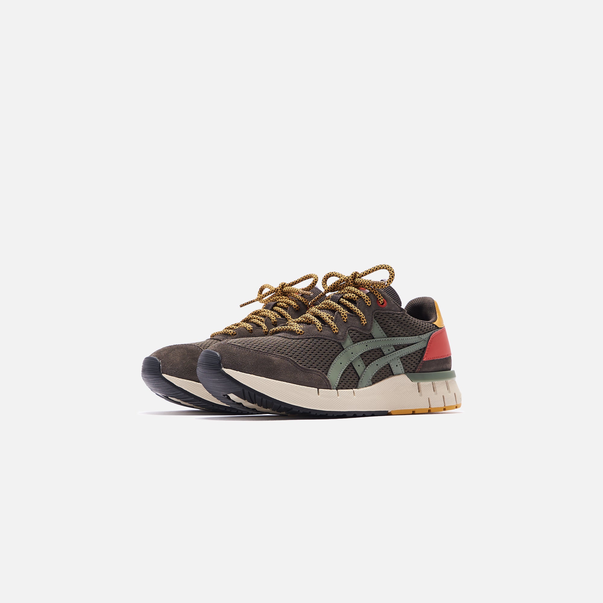 Onitsuka Tiger Rebilac Runner - Dark Sepia / Burnt Olive – Kith