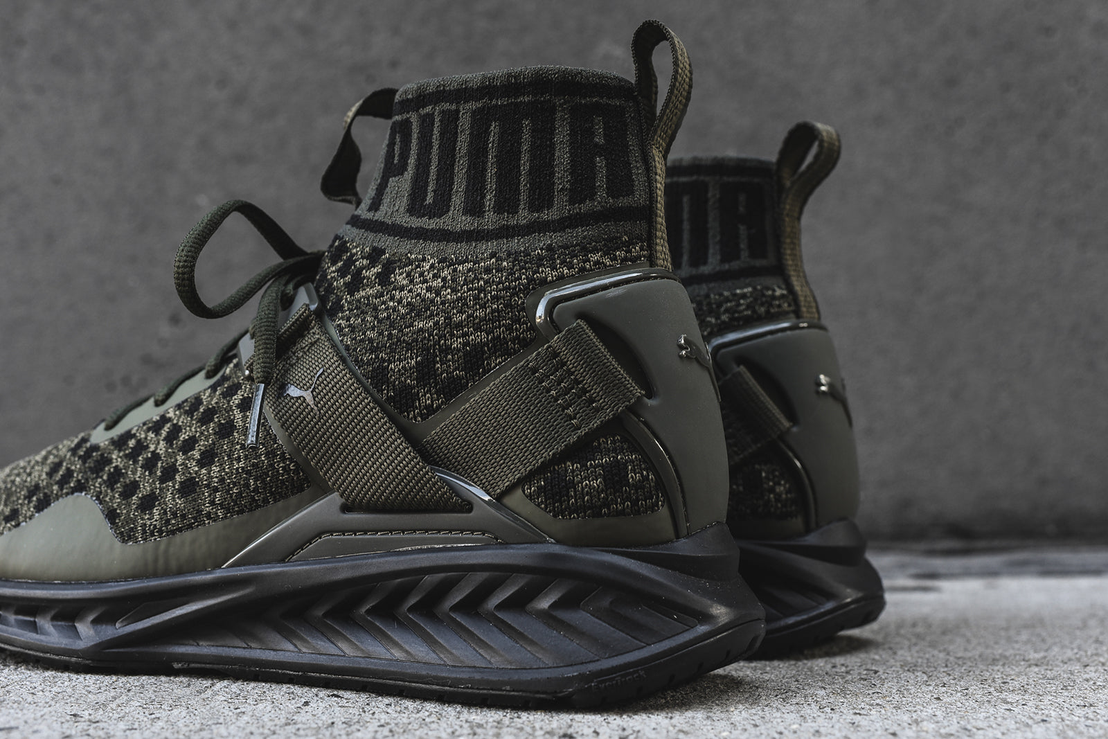 Puma Ignite EvoKnit - Olive – Kith