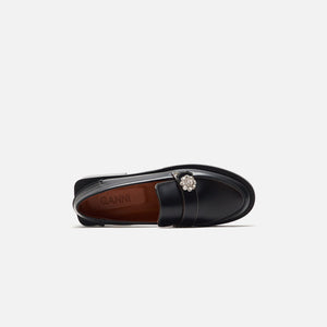 Ganni Loafer - Black Jewel 4