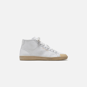 Saint Laurent SL39 Mid Top Sneaker - White 3