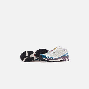 Salomon XT-6 ADV - Mineral Grey / Mallard Blue / White 2