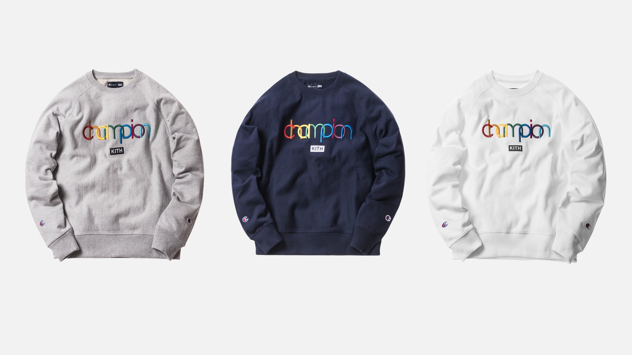 A Closer Look at Kith x Champion Collection