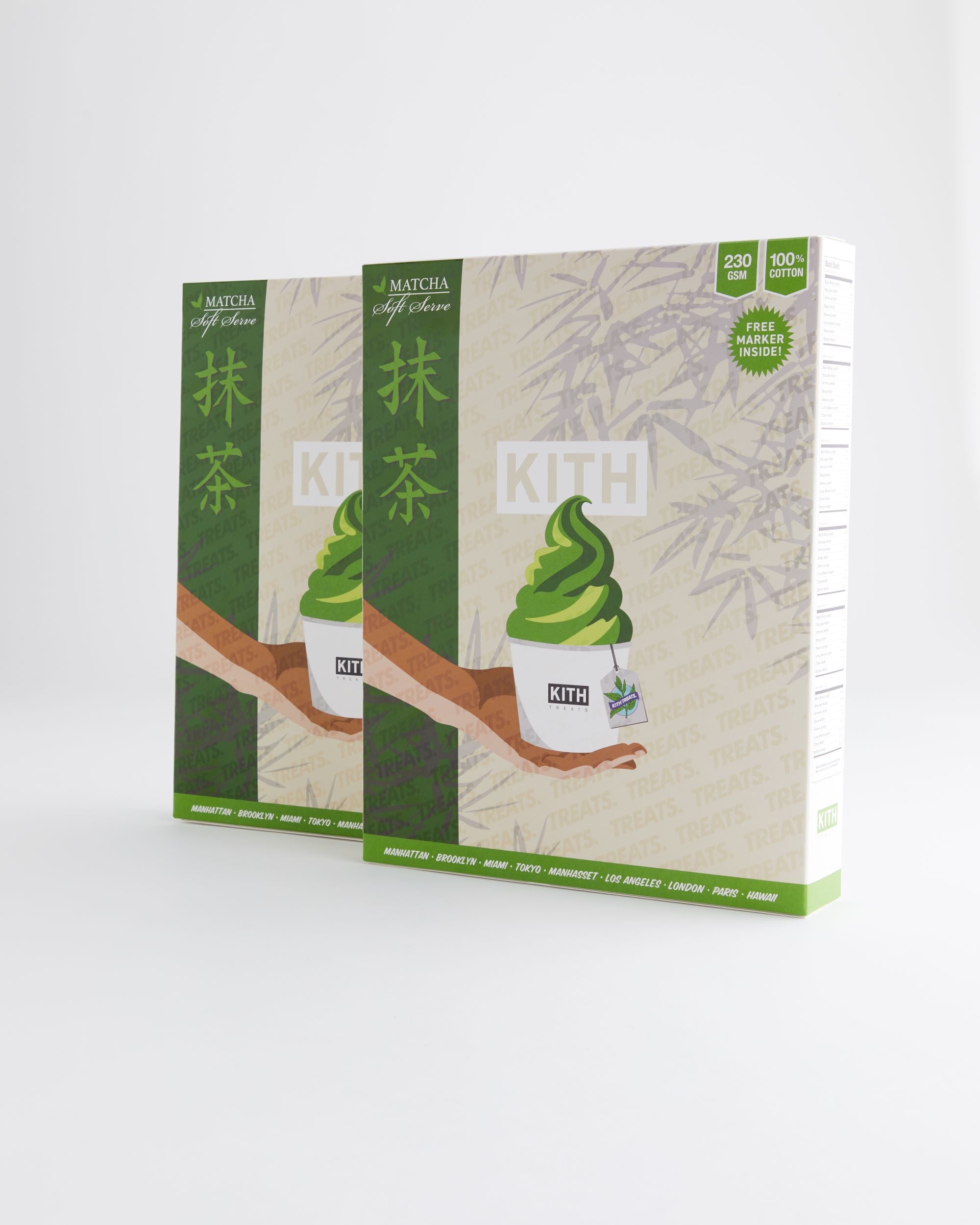 【Mサイズ】Kith Treats Tokyo matcha tee