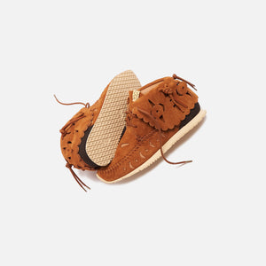 Visvim FBT Bearfoot Perf Folk - Light Brown 2