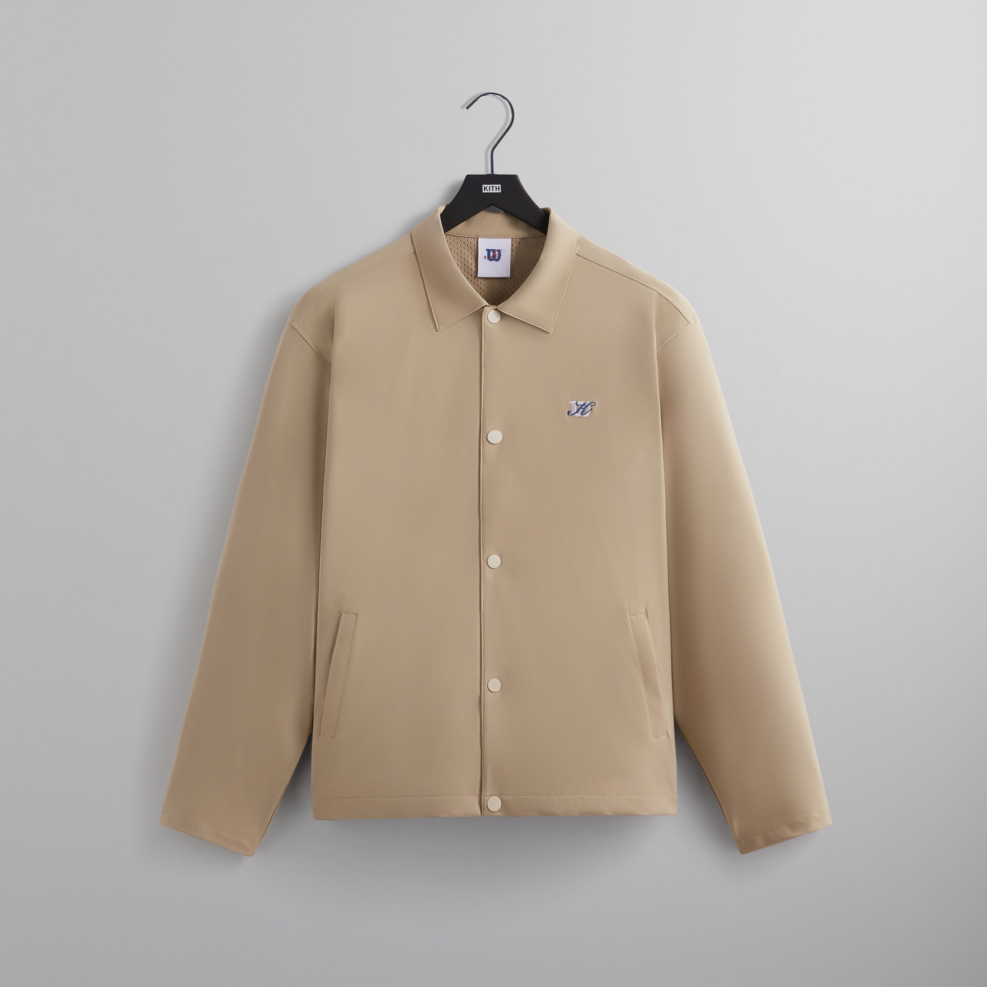 Kith for Wilson Midway Coaches Jacket - Seedpearl 