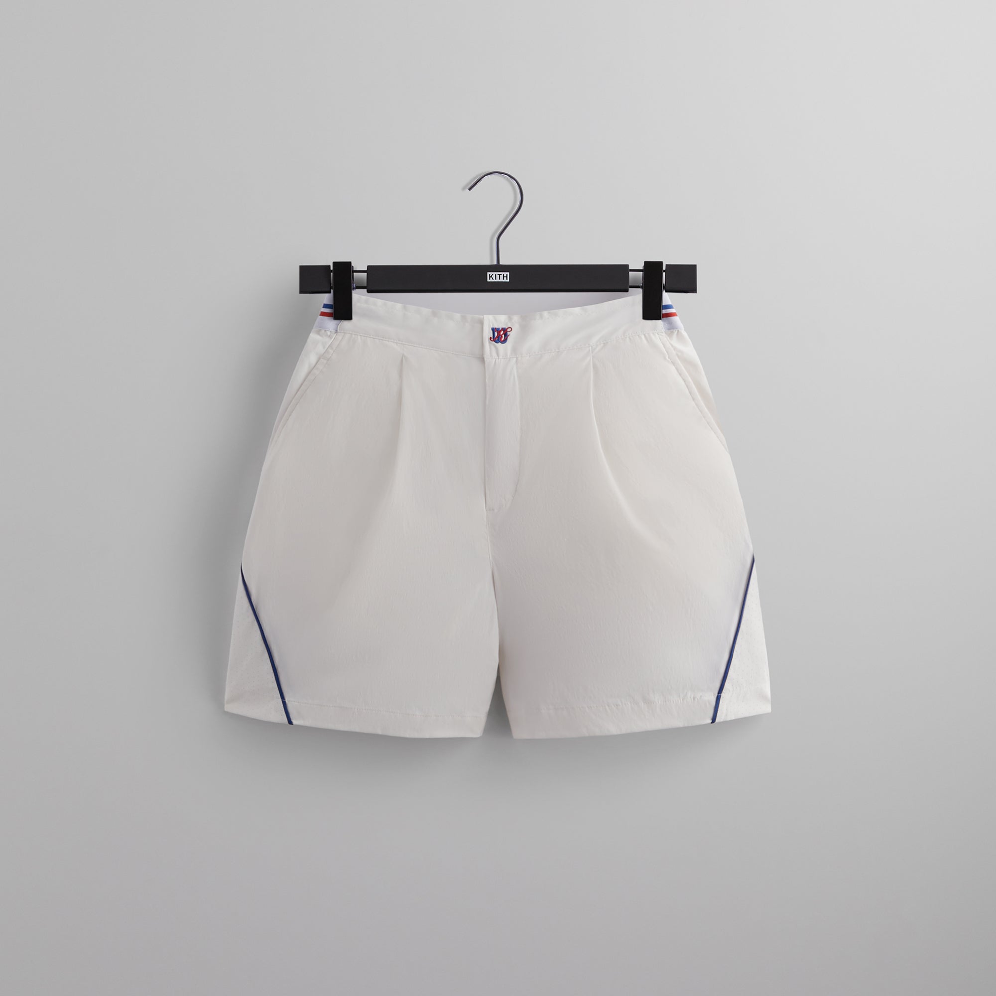 Kith for Wilson Meridian Ashe Pleated Short - White Alyssum 