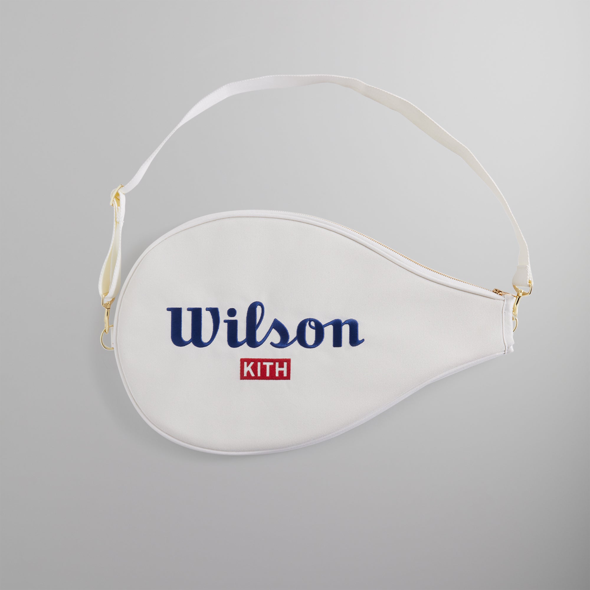 Kith for Wilson Retro Racket Cover - White Alyssum 