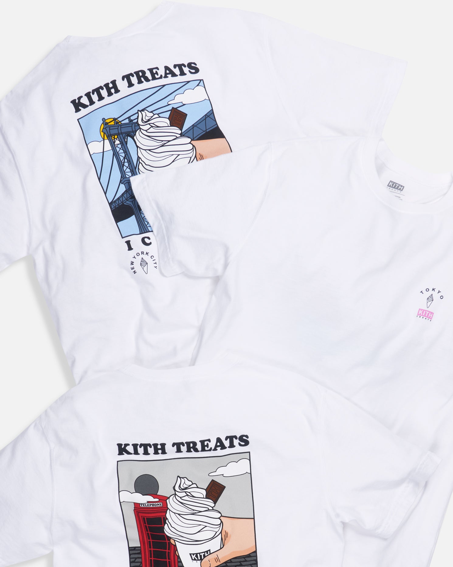 Kith Treats Parade Tee White Men's - SS23 - US