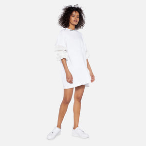 t shirt dress white