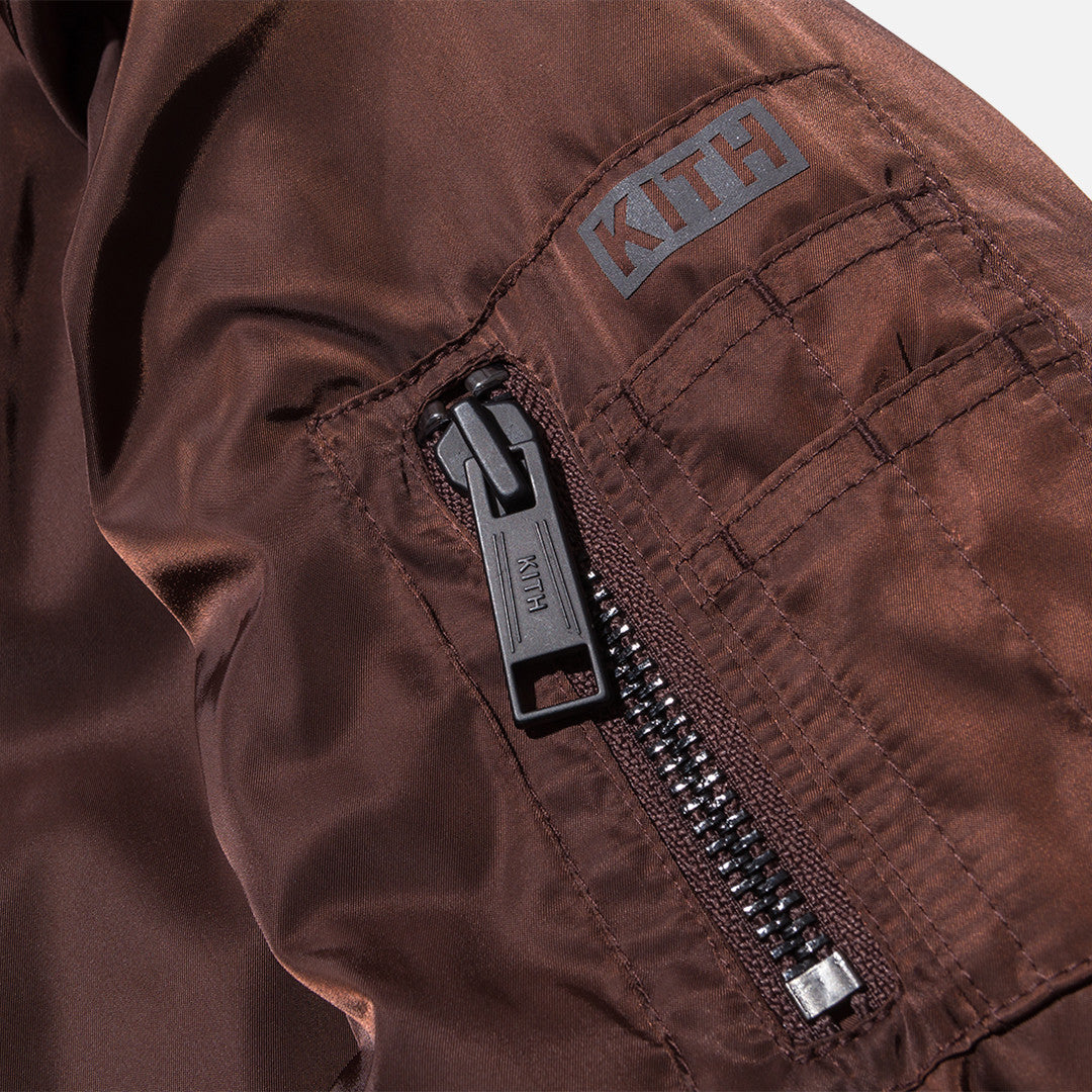 Kith Classics Astor Bomber - Coffee