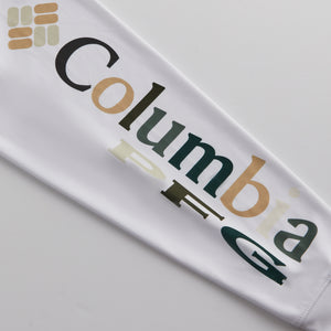 Kith for Columbia PFG Terminal Tackle™ Long Sleeve - White