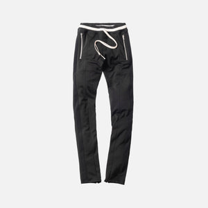 fear of god track pants black