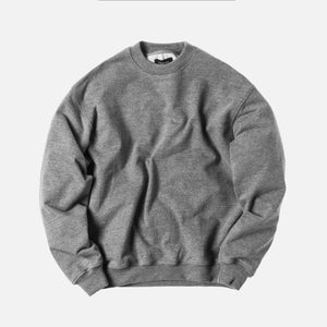 heavy terry crewneck sweatshirt