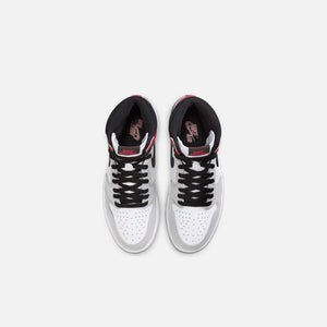 jordan retro 1 high og white black particle grey