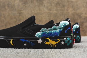 vans slip on desert embellish