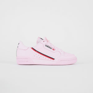 adidas continental 80 pink kids