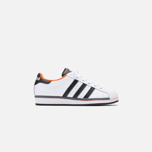 adidas superstar black orange