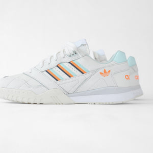 adidas ar trainer white ice mint solar orange