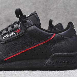 adidas continental 8 black and red