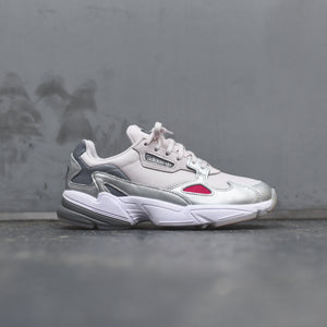 adidas falcon silver pink